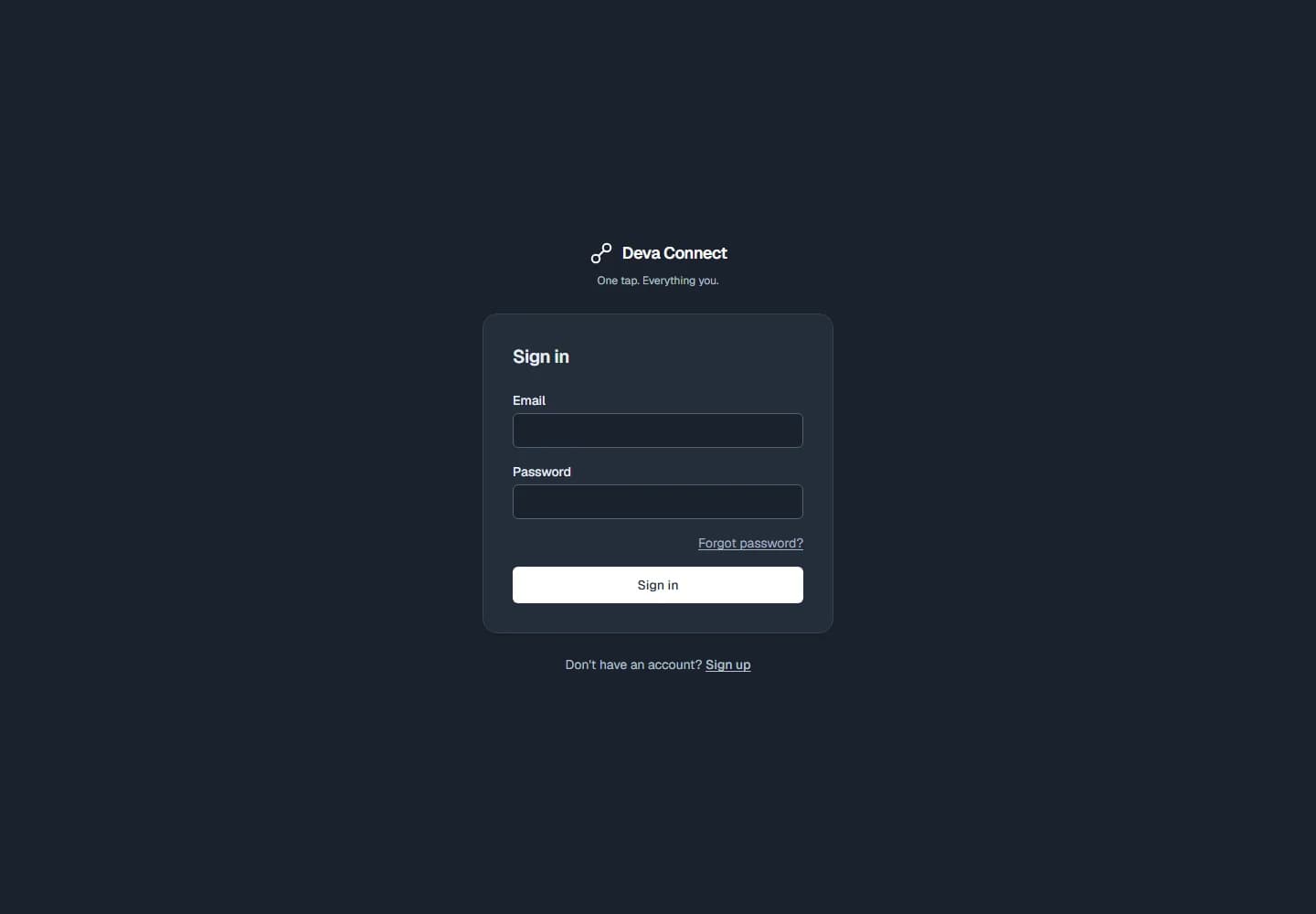Tapli · Deva Connect